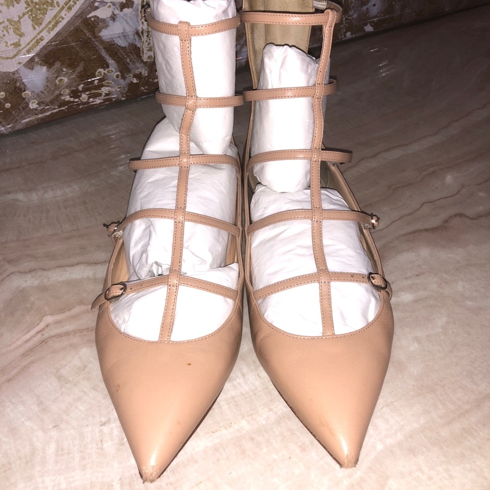 Christian Louboutin Toerless Muse Caged Flats 39